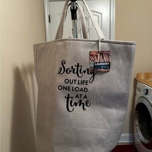 Tan Laundry Basket NWT